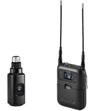 Shure SLXD35-J52 | Digital Wireless Audio System for Camera or Speakers (J52: 558-602 + 614-616MHz)