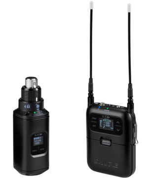 Shure SLXD35+-G57 | Plug-On Wireless for XLR Mics | 138MHz Tuning & ShowLink Control