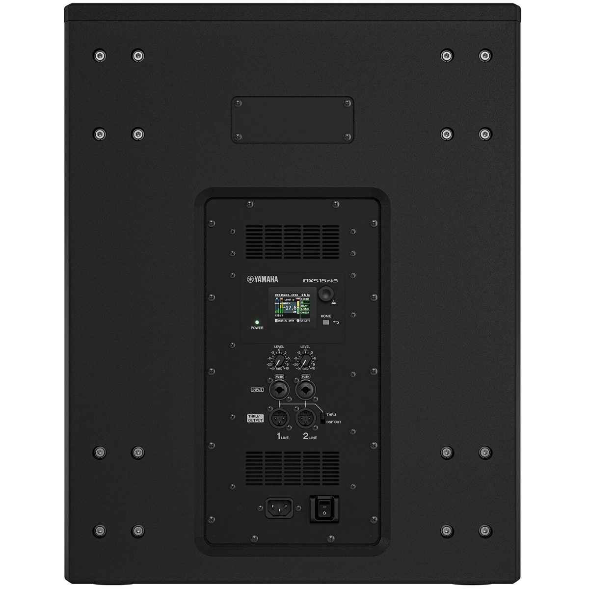 Yamaha DXS15 MK3 | 15in Powered Subwoofer - 133dB SPL | High-Output Bass with DSP and Cardioid Mode
