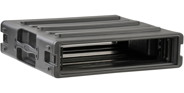 SKB 1SKB-R2U | 2U Rack Case Amp, Wireless Microphone