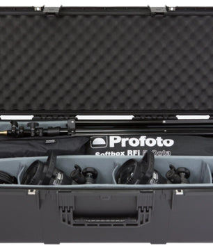 SKB 3i-4213-12DT | Watertight iSeries Case with Dividers, Wheels, and Handle (interior: 41.5x12.5x11.75)