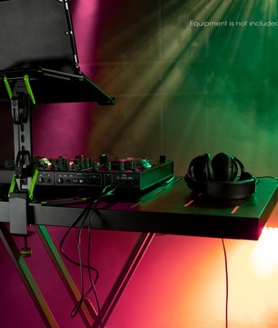 Gravity Stands KS RD 1 | Rapid Desk for X-Type Keyboard Stands | 1000mm Wide Steel Support Plate