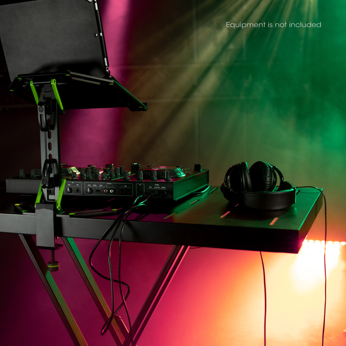 Gravity Stands KS RD 1 | Rapid Desk for X-Type Keyboard Stands | 1000mm Wide Steel Support Plate