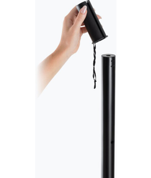 On-Stage SS8000 | Heavy-Duty Speaker & Lighting Stand | 65lb Capacity with Leveling Base