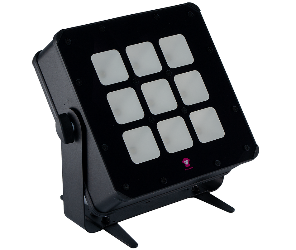Ape Labs Marvel Pix Wash | IP65, 162W RGBLwWcW Battery Pixel Wash w/ 150° Optics & CRMX (ID: 100412)