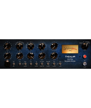 Tegeler Audio Vari Tube Recording Channel | Tube Channel Strip with Pultec-Style EQ | Opto and Vari-Mu Compression for Studio Recording