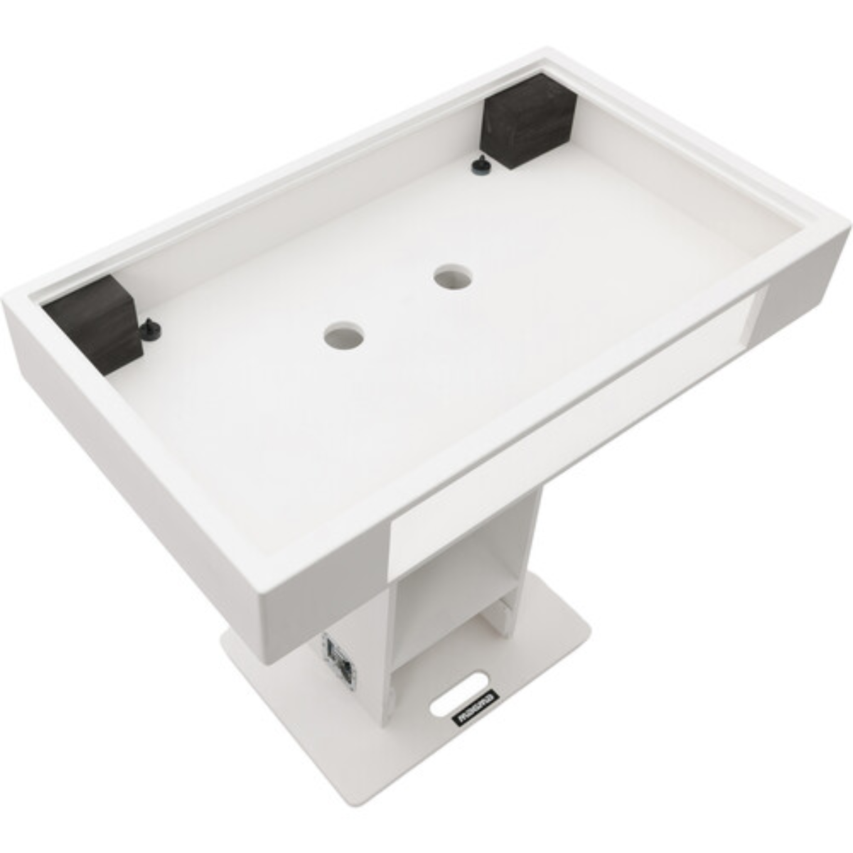 Magma MGA51000 | Groove Terminal DJ Podium | Mobile Booth with Laptop Mounts