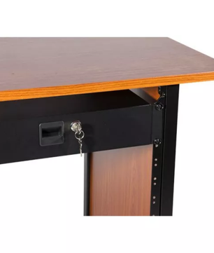 On-Stage RDLS2000 | 2U Locking Rack Drawer | Shallow Steel Storage for Rack Gear