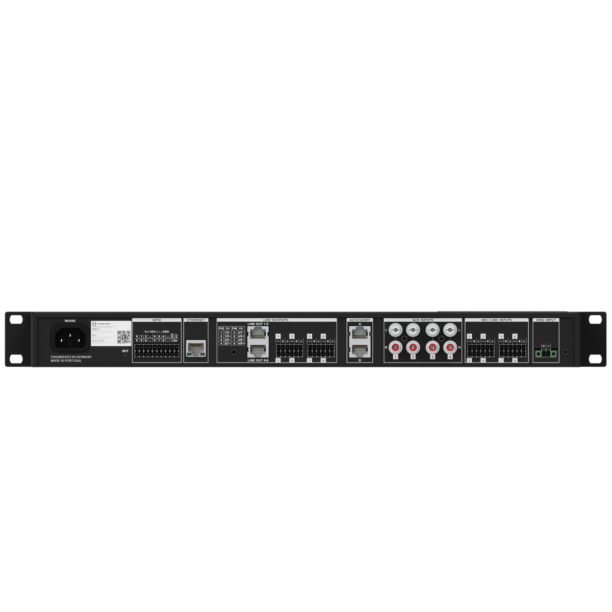 Dynacord VZX-8 | 8-Zone Audio Processor | 20 Inputs with Full Matrix DSP