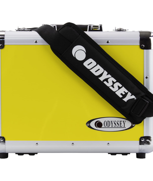 Odyssey KRP7YEL | KROM Series Case for Reloop RP7 | Yellow Aluminum Carrying Case