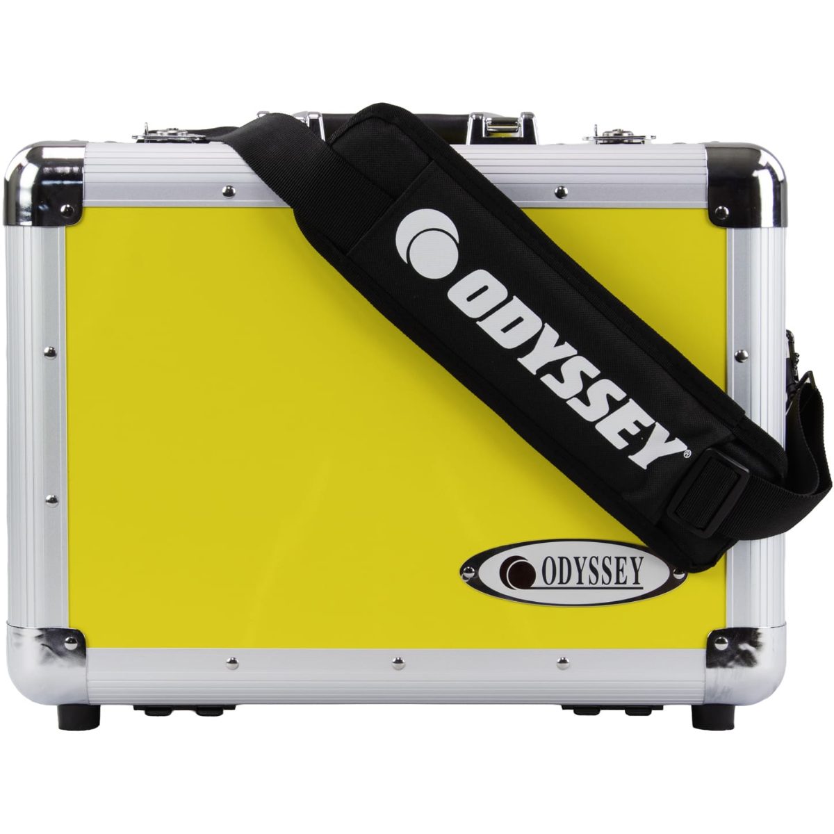 Odyssey KRP7YEL | KROM Series Case for Reloop RP7 | Yellow Aluminum Carrying Case
