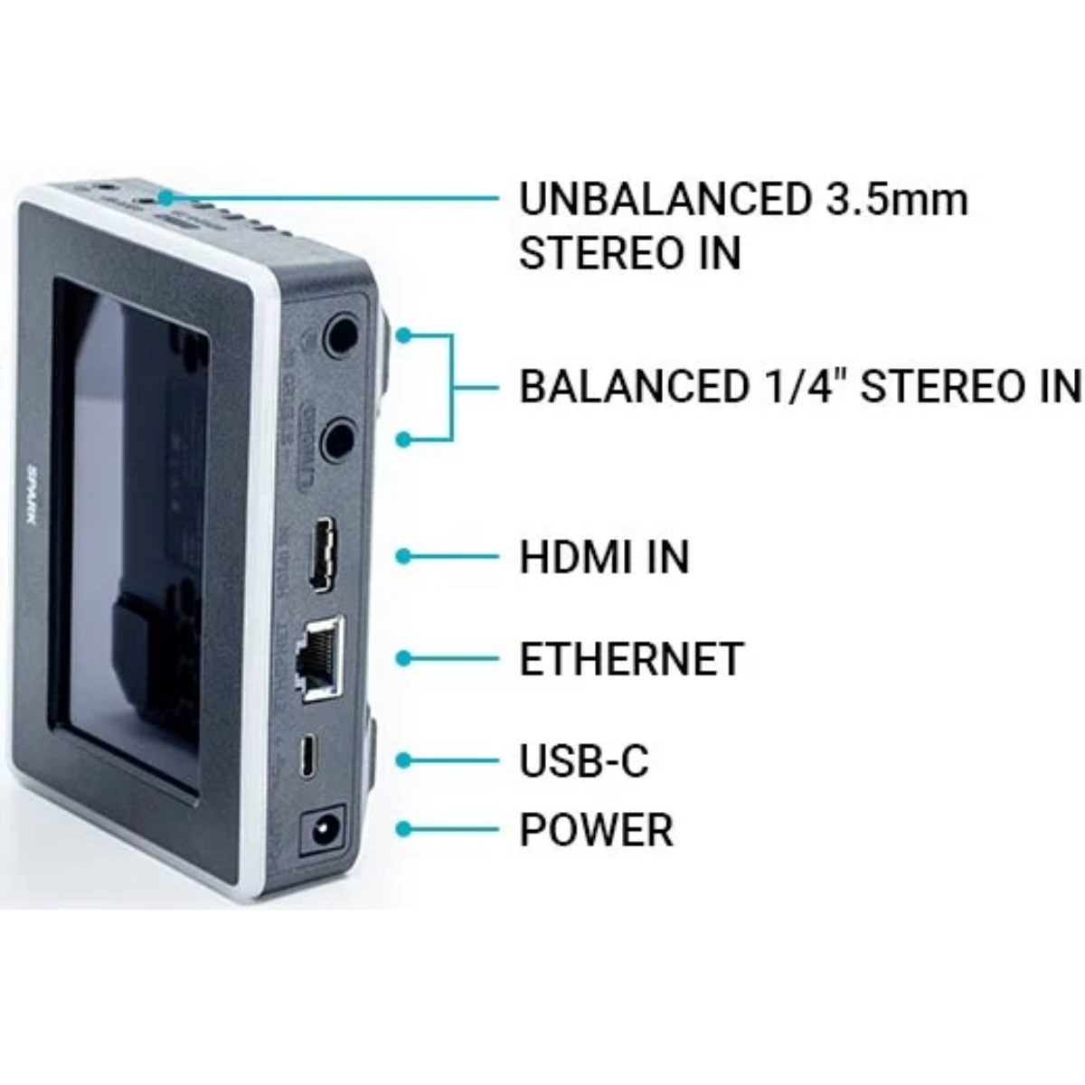BoxCast Spark HDMI | HEVC H.265 Live Streaming Encoder | 1080p60 with Local Backup & Touchscreen Control