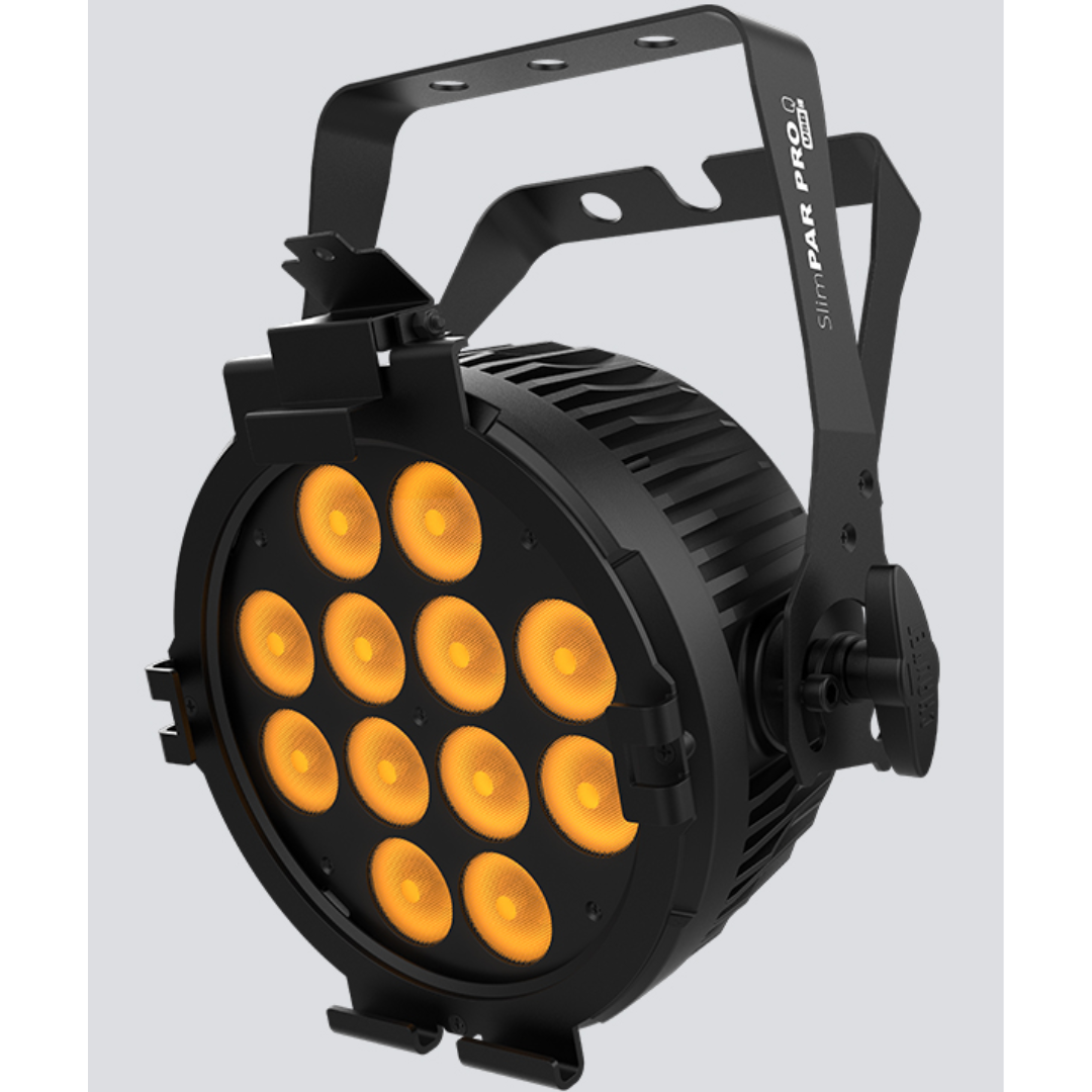 Chauvet DJ SlimPar Pro Q USB | RGBA Wash Light with Amber LEDs | powerCON + D-Fi USB Wireless Control