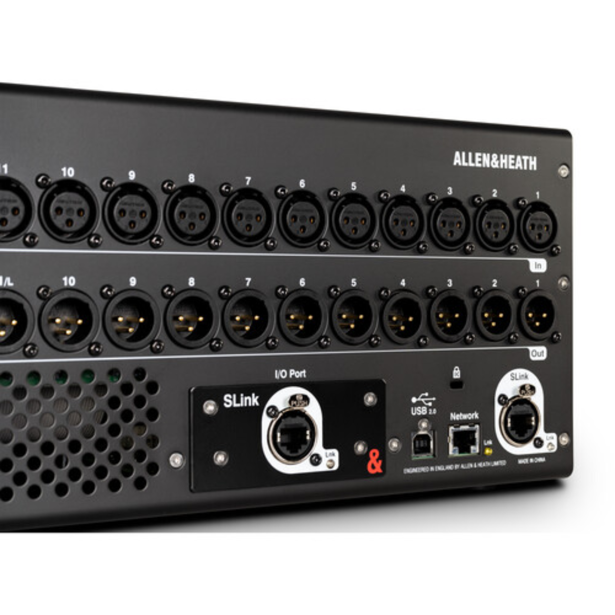 Allen & Heath AH-SQ-RACK | 48-Channel 96kHz Digital Mixer | 4 RU Rackmount Control
