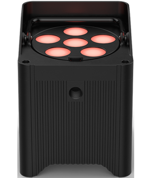 Chauvet DJ Freedom Par T6 | Wireless RGB Uplight with RF Remote Control | Magnetic Diffuser & OLED Display