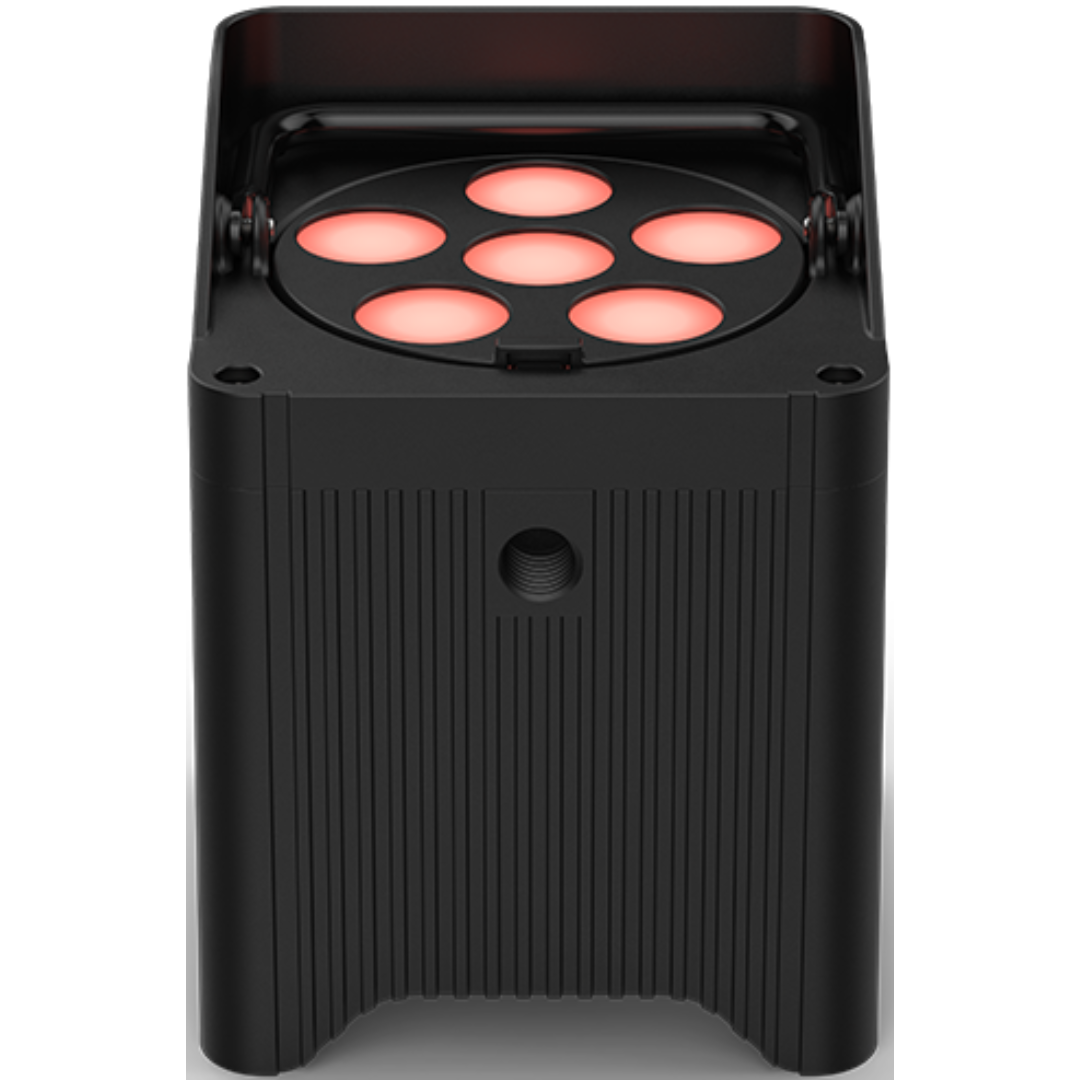Chauvet DJ Freedom Par T6 | Wireless RGB Uplight with RF Remote Control | Magnetic Diffuser & OLED Display