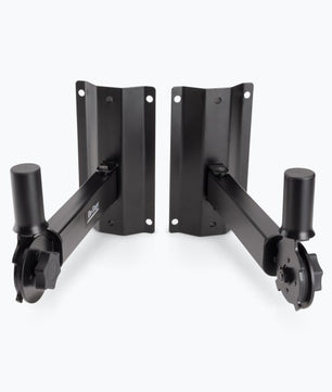 On-Stage SS7322B | Wall Speaker Brackets (Pair) with 80lb Capacity & Adjustable Tilt