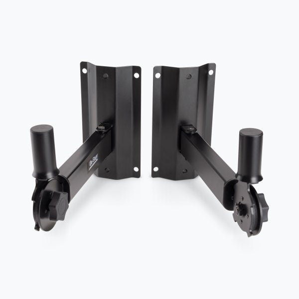 On-Stage SS7322B | Wall Speaker Brackets (Pair) with 80lb Capacity & Adjustable Tilt