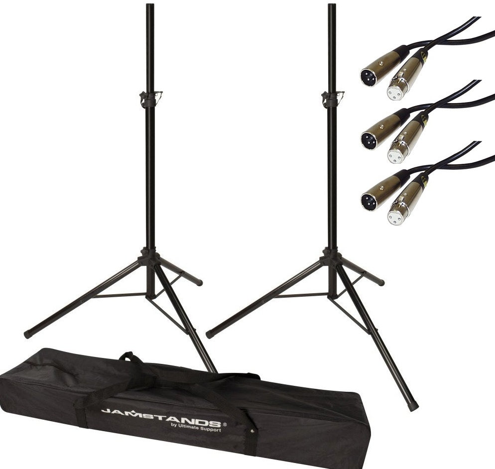 Jam Support Ultimate Support JAM Stands and XLR to XLR Cables