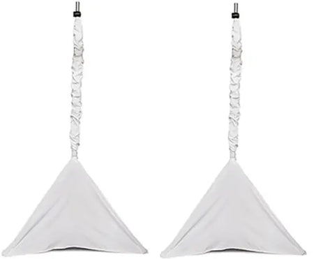 Ultimate Support USDJ-PSWT | Pair of Pole & Tripod Sleeve Scrim (White)