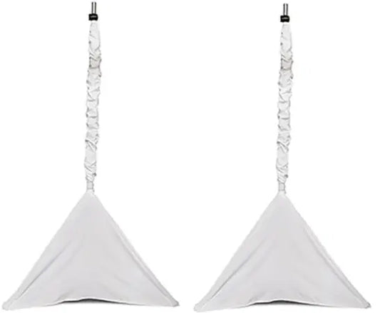 Ultimate Support USDJ-PSWT | Pair of Pole & Tripod Sleeve Scrim (White)