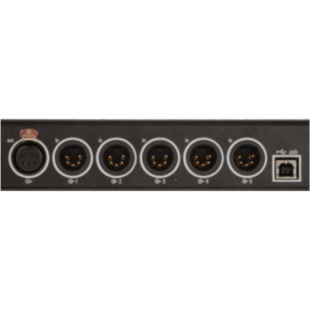 Swisson XMG-51 | 5-in-1 DMX Merger - HTP/LTP Modes | Auto Bypass & Channel Offsets