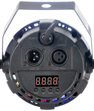 American DJ MINI PAR RGBW LED | 12x 1W RGBW LEDs | Compact 25-Degree LED Par