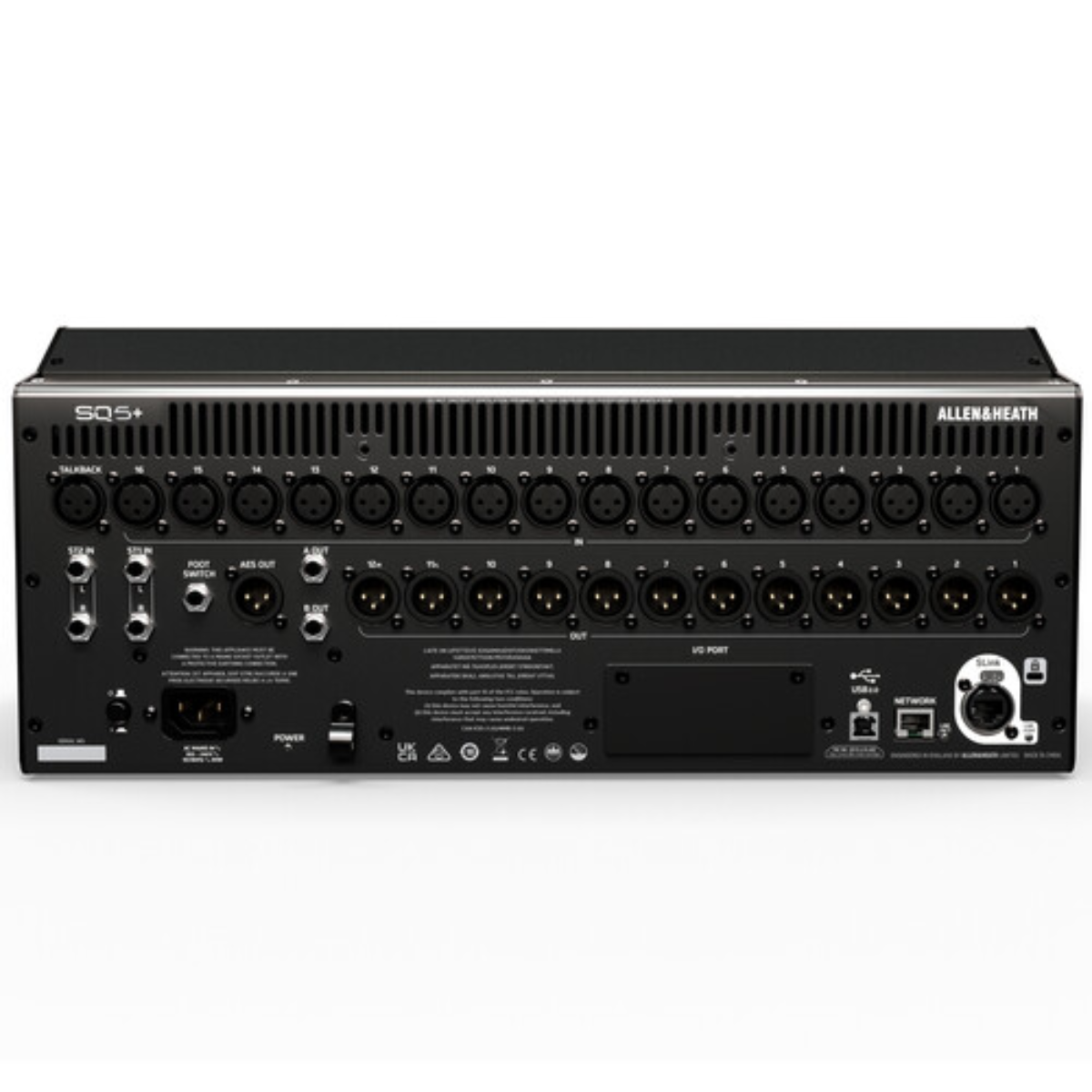 Allen & Heath AH-SQ-5-PLUS | 48-Channel Digital Mixer | 96kHz XCVI Core with 9in Touchscreen