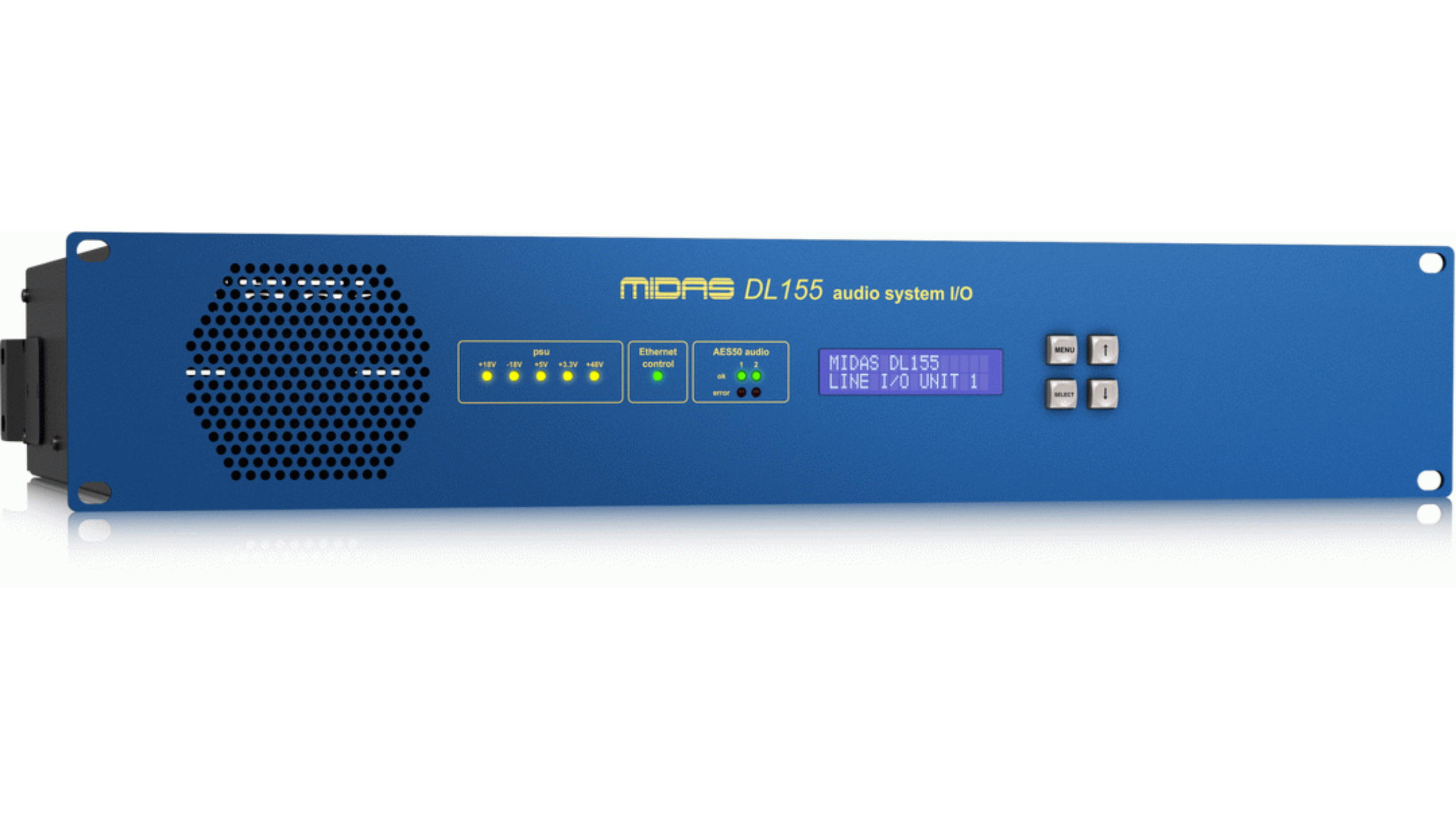 Midas MDS-DL155 | 16x16 AES3 Stage Box | 96kHz Remote I/O via CAT5