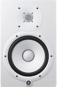 Yamaha HS8W | 8in Powered Studio Monitor - 120W | White Finish with Room Control & 38Hz Response