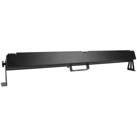 Event Lighting PIXBAR12H | 12x12W RGBWAU LED Pixel Bar | True1 Power with Barndoor