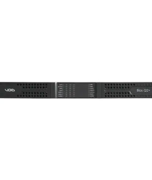 VOID Acoustics Bias Q2+ | 4800W 4-Channel Amplifier with DSP and AES67