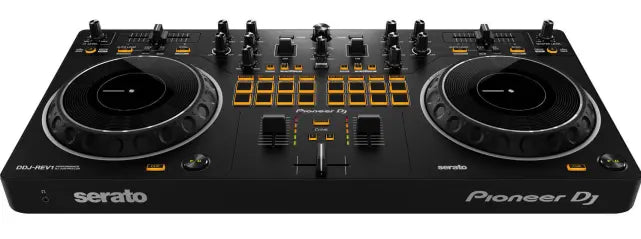 Pioneer DJ DDJ-REV1 | Battle-Style 2-Channel | Serato DJ Lite Controller with Large Jog Wheels