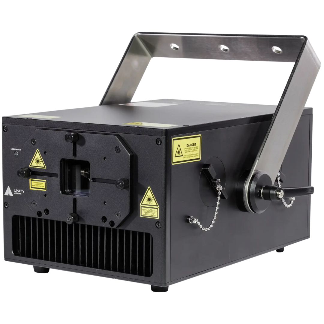 Pangolin Unity ELITE 20 PRO FB4 | 20W RGB Laser with IP65 Housing | FB4 DMX + QuickShow Control