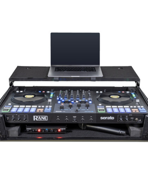Headliner HL11006 | Flight Case for Rane Performer/Four | Laptop Platform with 4-Way Power