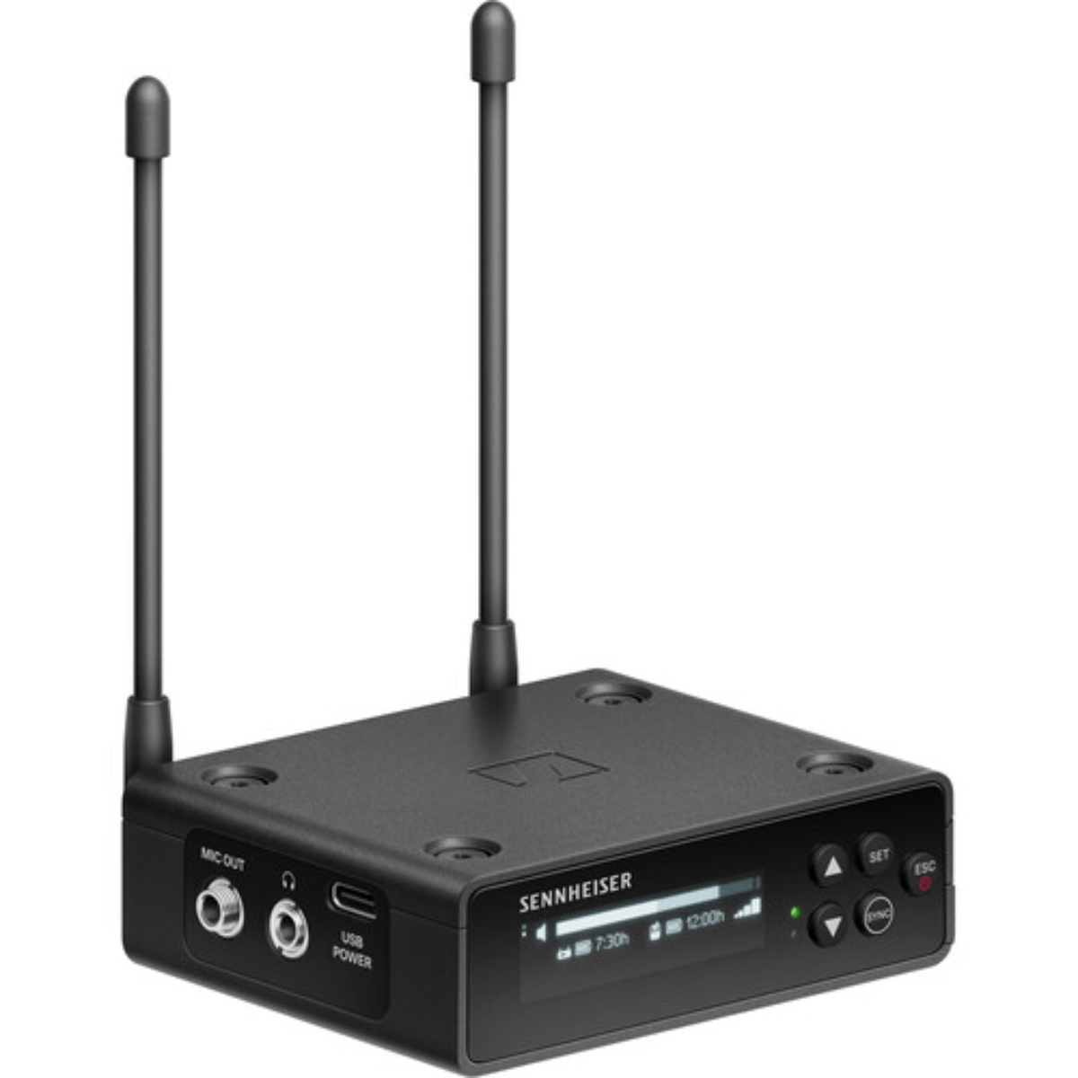 Sennheiser EW-DP EK (Q1-6) | 56MHz Digital UHF Receiver | Camera-Mount Wireless Audio