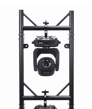 ProX XT-GRU-PKGX3BLK | Modular 3X Rapid U Grid Lighting System | Rolling Baseplate with Black Finish