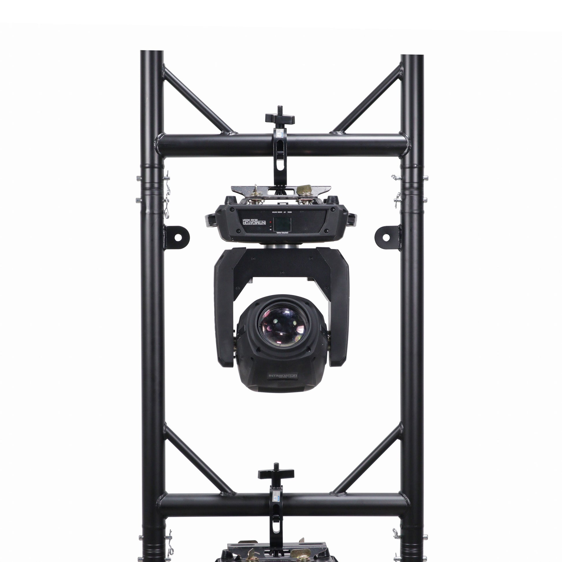 ProX XT-GRU-PKGX3BLK | Modular 3X Rapid U Grid Lighting System | Rolling Baseplate with Black Finish