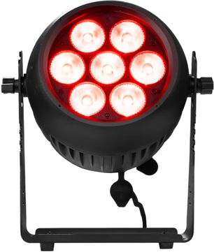 Rasha Par Guard | IP65 RGBWA+UV LED Par | 25° Beam with Wireless DMX & Presets