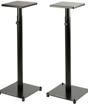 Wavebone Grand Speaker Stand Black | Adjustable Studio Monitor Stand | 15kg Capacity Stable Design