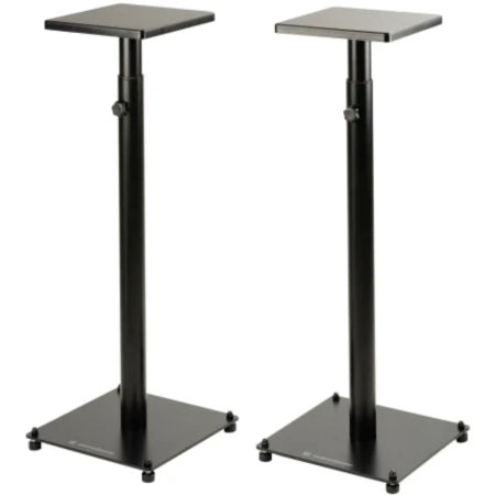 Wavebone Grand Speaker Stand Black | Adjustable Studio Monitor Stand | 15kg Capacity Stable Design