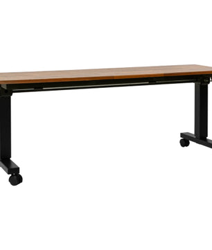 Wavebone Hover Keyboard Stand 1400 Wood | Height Adjustable Workstation | Hand Crank Studio Desk