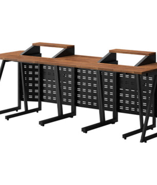 Wavebone Space Station Console Sets 600 | 6U Rack Workstation | Modular Studio Desk