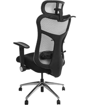 Wavebone WB-VK-F-B-3 | Viking Studio Chair Foam Seat Black | Foldable Arms & Lumbar Support