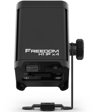 Chauvet Freedom H1 IP ILS X4 | 4-Pack Wireless RGBAW+UV Wash Lights | Battery-Powered IP54 Accent Lighting