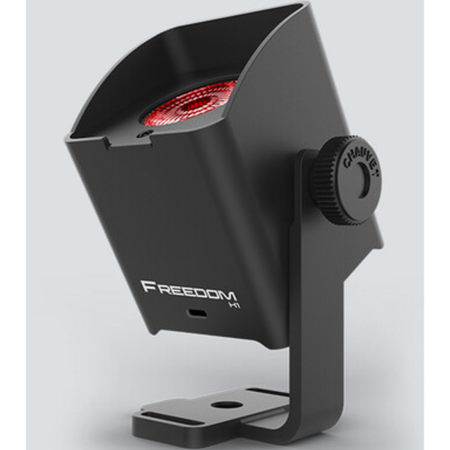 Chauvet DJ Freedom H1 IP X4 | Wireless Battery LED Wash System | 4-Pack with D-Fi, Remote & Charger