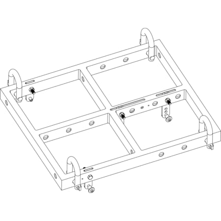 Wharfedale Pro WLA-28 C-FLY FR-WH | White Fly Frame for WLA-28 | 450kg Workload Limit