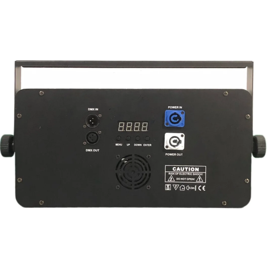 Crisp VINTAGE GEMINI | Dual-Eye 6×20W Warm White COB LED Retro Light with RGB Halo Rings & 101 Built-in Effects