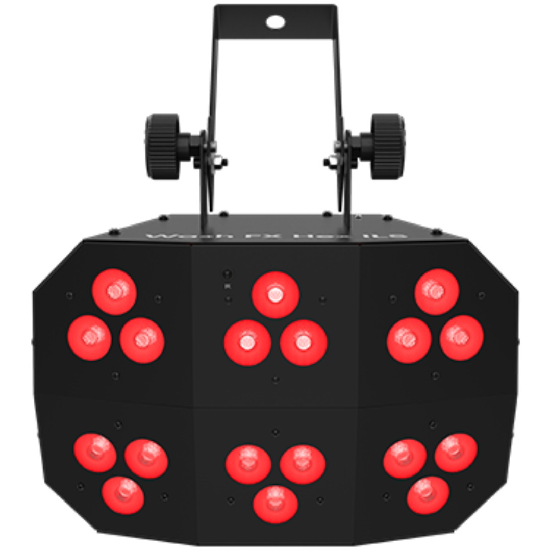 Chauvet DJ Wash FX Hex ILS | RGBWA+UV Wash, Blinder & Chase Light | ILS & D-Fi USB Compatible