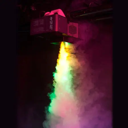ADJ Fog Fury Jett Pro | 40ft Vertical Fog with 28x LEDs | Wireless DMX + CO₂-Style Effects